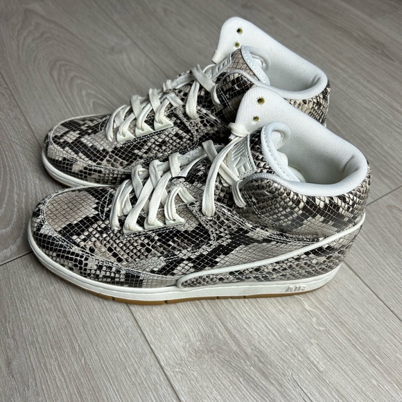 Nike Air Python Cream Snakeskin Leather - Picture 6 of 8